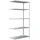 SCHULTE Regalwelt Anbauregal Metall 200 cm x 100 cm x 50 cm Weiß