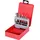 KS Tools HSS Co 5 Kegel-Entgratsenker-Satz, Stahlblechkassette 6-teilig