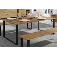 Esstisch Küchentisch Holztisch ausziehbar 170-220x90cm wotan eiche 95618832
