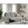 OTTO home 3-Sitzer OTTO HOME "Napori", grau (hellgrau), B:207cm H:105cm T:94cm, 100% Polyester, Sofas, Kinosofa mit 2 x Relaxfunktion und Getränkehalter