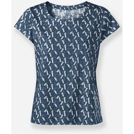 Inspirationen Rundhals-Shirt Blau 36