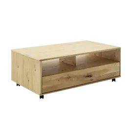 MCA Furniture Couchtisch Arezzo braun 115 x 44 x 65 cm