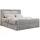 MKS Boxbett, GOLD-5 Led, 160/200 Hellgrau Struktur - H3