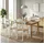 Homcom Esszimmerstuhl Holz beige 4er Set