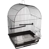 Karlie Flamingo VOGELKÄFIG ALOR 2 SCHWARZ - 34,5x28x48,5CM