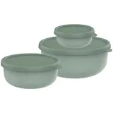 Mepal Frischhaltedosen-Set Lumina 2.0 grün 0,25/0,75/1,5 l, 1 Set