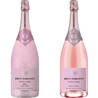 Brut Dargent Ice Rose Pinot Noir Demi-Sec Halbtrocken (1 x 1.5 l) & Pinot Noir Brut Trocken (1 x 1.5 l)