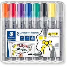 Staedtler Flipchartmarker Lumocolor 356 SWP8 sortiert 8 St./Pack.