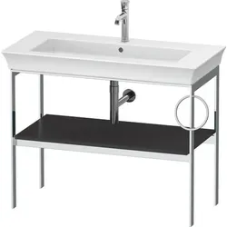 Duravit Konsole „White Tulip“ in Graphit Seidenmatt