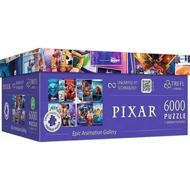 Trefl Puzzle Disney Pixar Animationsgalerie 6000 Teile - Cartoon JigsawMix