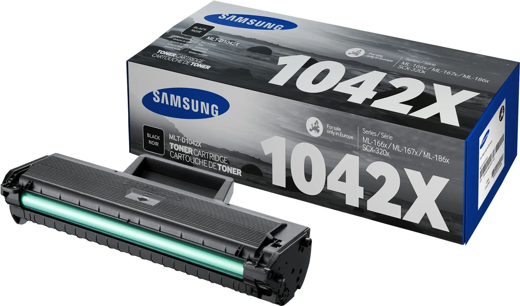 hp Samsung MLT-D1042X Toner mit geringer Reichweite Schwarz