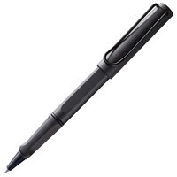 Lamy safari umbra Tintenroller – zeitlos klassicher Stift mit ergonomischem Griff & Strichbreite M - Gehäuse aus robustem ASA-Kunststoff – mit Tintenrollermine M 63 in blau