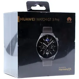 Huawei Watch GT 3 Pro  46 mm titangrau Lederarmband grau