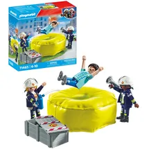 Playmobil Action Feuerwehrleute mit Luftkissen 71465