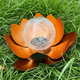 ez solar Solar Lotusblüten Duett spritzwassergeschützt IP44