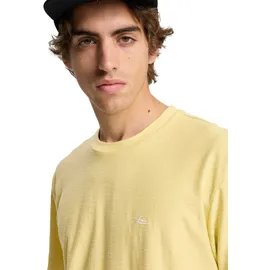 QUIKSILVER Sporttop "Slub Roundneck", Herren, Gr. XXL, garden glade, Obermaterial: 100% Baumwolle., Tops Sporttop