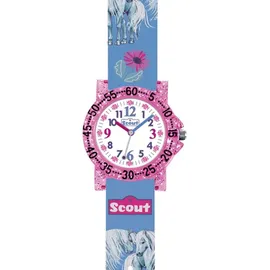 Scout 30 mm Quarz blau Armbanduhr