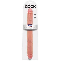 Realistischer dildo king cock double dickes fleisch 40.6 cm