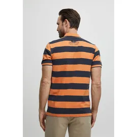 FQ1924 Poloshirt FQ1924 "Poloshirt FQHarald", Herren, Gr. L, orange (coral gold), Obermaterial: 100% Baumwolle CO., Shirts