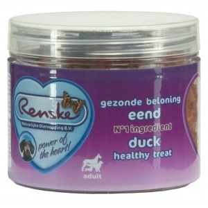 Renske Gesunde Belohnung Ente Hundesnack 300 g