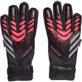 adidas Predator Match Fingersave Schwarz/Leuchtendes Rot 6
