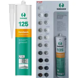Ramsauer 125 Handwerk 1K Silicon Dichtstoff 310ml Kartusche