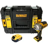 DeWalt DCF 891 NT Akku Schlagschrauber 18 V 1084 Nm 1/2" Brushless + 1x Akku 5,0 Ah + TSTAK - ohne Ladegerät