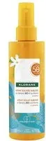 KLORANE Spray Solaire Sublime au Monoï et Tamanu BIO SPF30 Corps Émulsion 200 ml