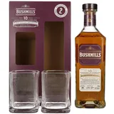 Bushmills 10 Years Old Single Malt Irish Whiskey 43% Vol. 0,7l in Geschenkbox mit 2 Gläsern