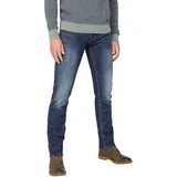 PME Legend Herren, Jeans, Nightflight", Regular Fit blau, Ptr120-Mvb Normaler Bund Reißverschluss W 42 L 32,