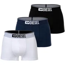 Diesel Boxershorts Baumwolle Schwarz/Weiß/Blau XXL 3er Pack