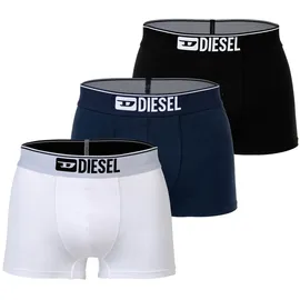 Diesel Boxershorts Baumwolle Schwarz/Weiß/Blau XXL 3er Pack
