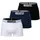 Diesel Boxershorts Baumwolle Schwarz/Weiß/Blau XXL 3er Pack