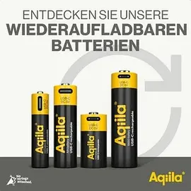 aqiila Akku Spezial-Akku CR-123A Li-Ion 3 V 750 mAh 2 St.
