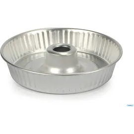 Baldassare Agnelli Family Cooking Rame e Pasticceria Pentole Agnelli COAL43TU24 Donut aus Aluminium, Dicke 0,6 cm, 24 cm, Metall, grau