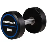 Sport-Thieme Kompakthantel PU Pro Kurzhantel 15 kg schwarz-blau