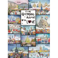 Lbg chemstickattack Wunderschöner nostalgischer A4 Adventskalender from Germany with