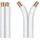 PureLink Lautsprecherkabel, 2x2,5 mm2, 20 m, weiß