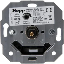 Kopp LED Druck-Wechsel-Dimmer 3 - 35 Watt, Phasenanschnitt, 842800187