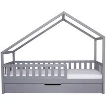 TICAA Hausbett Lou 120 x 200 cm Kiefer massiv