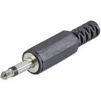 TRU Components 1559792 Klinken-Steckverbinder 3.5mm Stecker, gerade Polzahl: 2