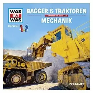 Tessloff WAS IST WAS Hörspiel-CD: Bagger & Traktoren/ Mechanik