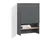 livinity Paolina Waschmaschinenschrank 68 x 100,4 cm Anthrazit/Goldkraft Eiche Holz