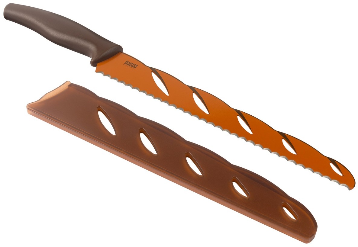 KUHN RIKON Brotmesser mit Wellenschliff Klingenlänge 26,5 cm