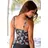 LASCANA Badeanzug Damen Schwarz/Mehrfarbig 52 Cup E