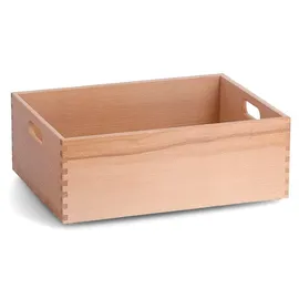 Zeller Present Holzkiste 40 x 30 x 15 cm 1-tlg. beige