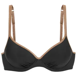 Bruno Banani Bikini-Top Damen Schwarz 34 Cup B