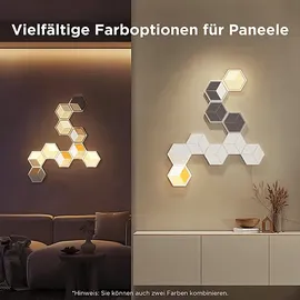 Govee Glide Hexagon Light Panels Ultra 7er-Pack 7 grau