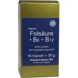 Folsäure+b6+b12 ohne Lactose Kapseln