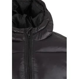 URBAN CLASSICS Boys Shiny Puffer Jacket Schwarz 146-152